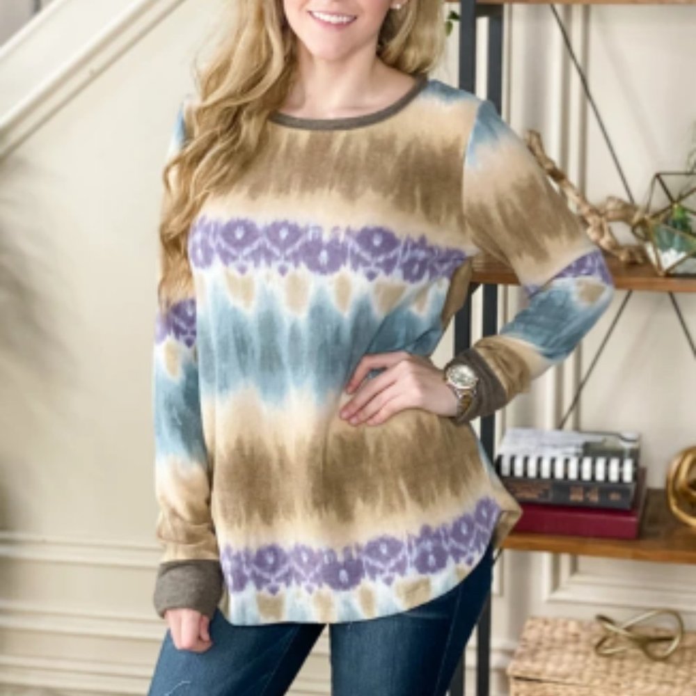 Eye It Up Ombre Top